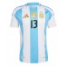 Argentina Cristian Romero #13 Prima Maglia Copa America 2024 Manica Corta